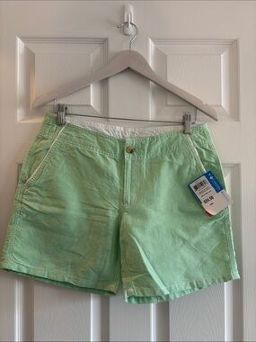 NWT COLUMBIA Light Green Women’s Cotton Shorts